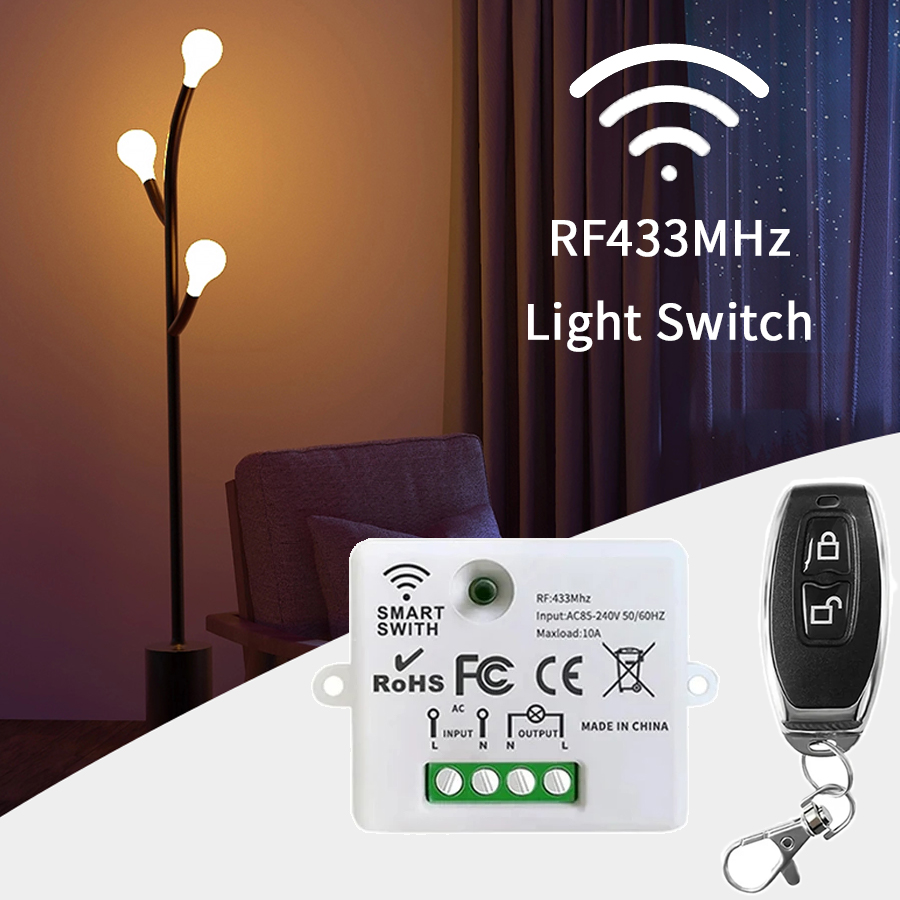 Smart Home Simple - RF 433MHz Wireless Remote Control Switch