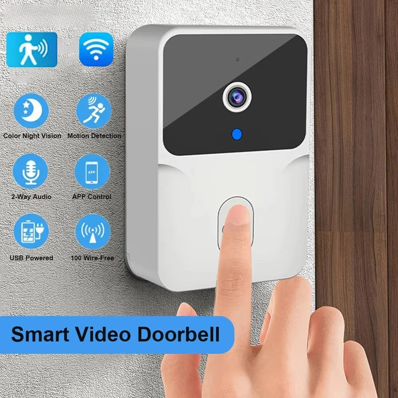 Smart Home Video Doorbell - Smart Home WiFi Video Doorbell Wireless