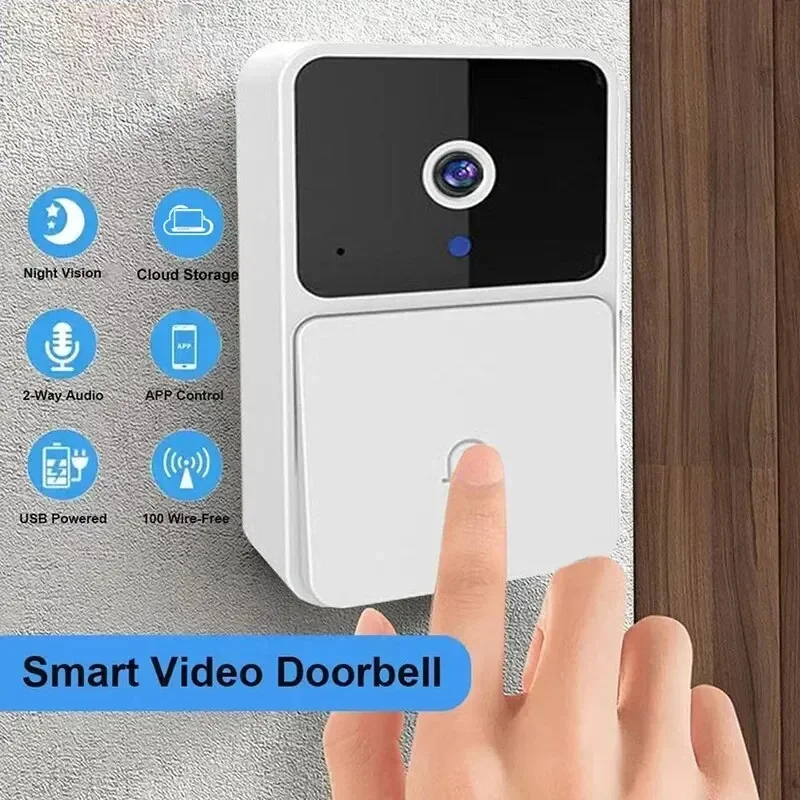 Smart Home Video Doorbell Installation - Video Doorbell Camera WiFi Wireless Two