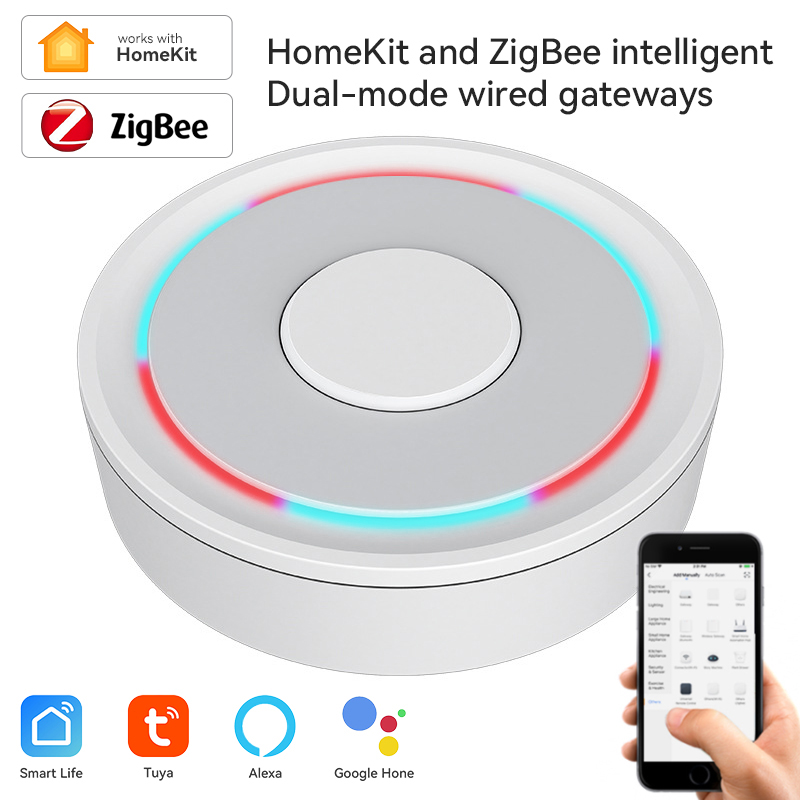 Smart Home Dashboard - Tuya ZigBee Smart Gateway Homekit Wired