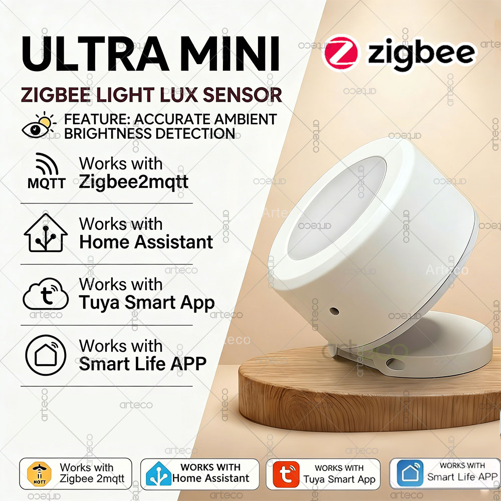 Ultra Mini Zigbee Light Sensor - Smart Home Villa review and price