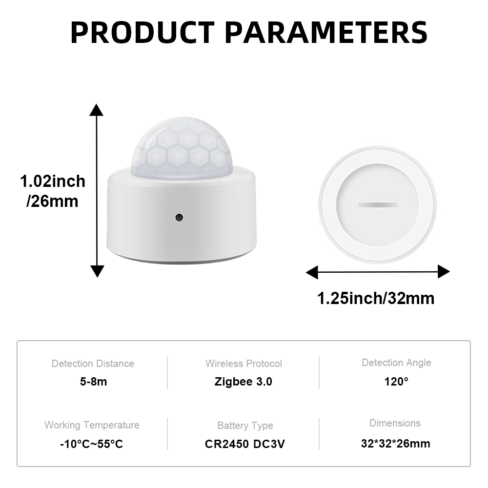 Tuya ZigBee Light Sensor Lumin - Smart Home Villa review and price