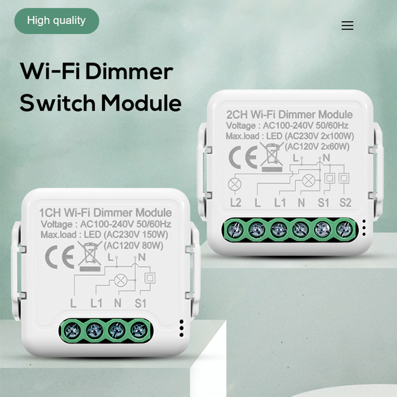 DIY  Wifi Smart Dimmer Switch  - Smart Home Wiz review and price