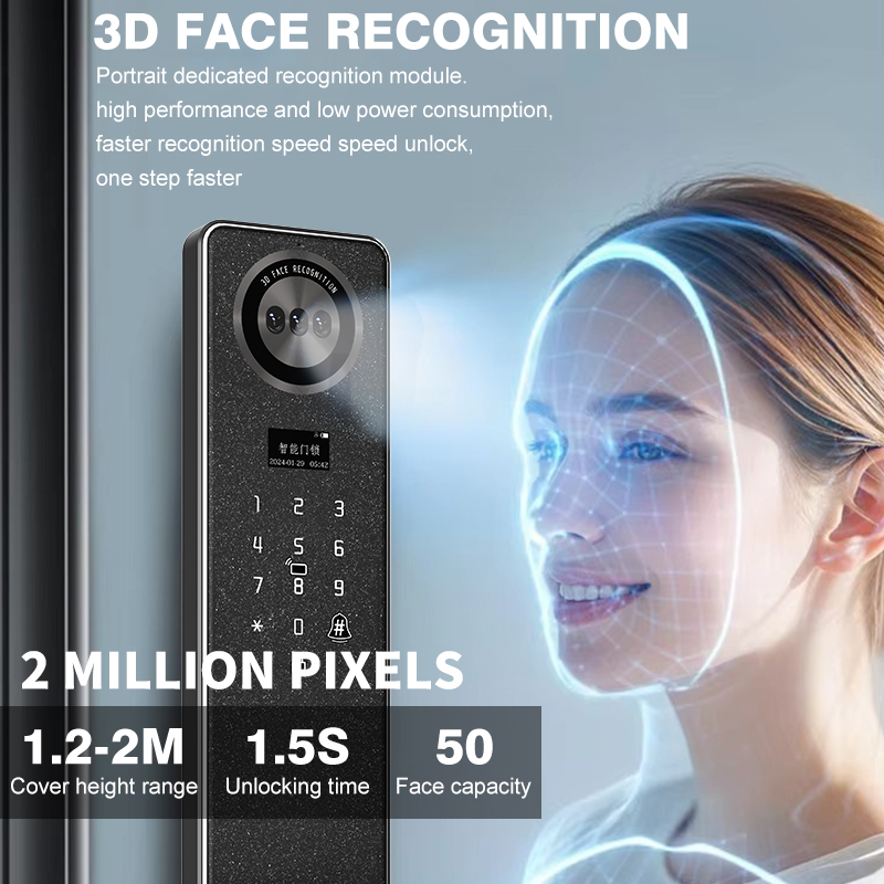 Tuya WiFi Smart Door Lock, Hom - Smart Home In Us review and price