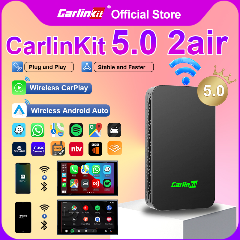 CarlinKit 5.0 Wired to Wireles - Smart Home Wiz review and price