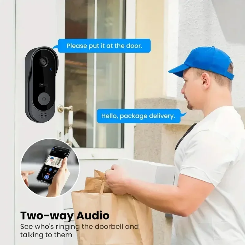 Video HD Wireless Waterproof D - Smart Home Video Doorbell review and price