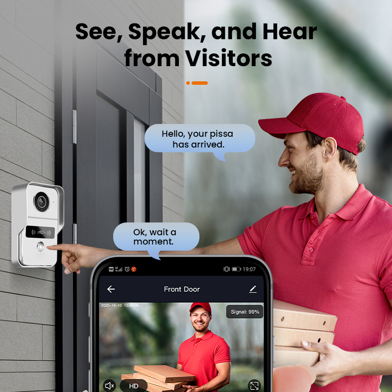 Tuya Smart 1080P Doorbell Came - Smart Home Video Doorbell review and price