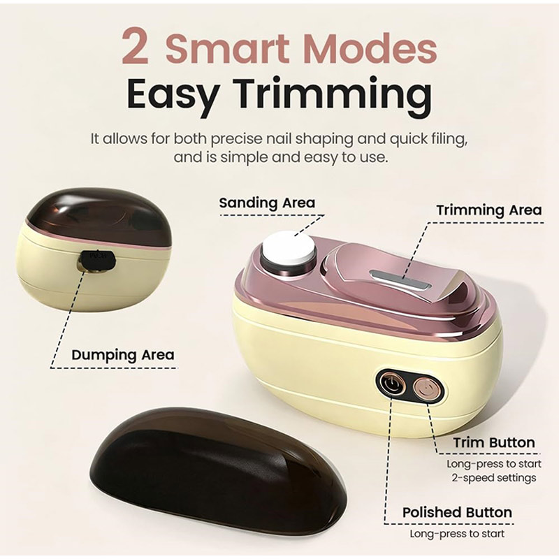 2-in-1 Smart Electric Nail Cli - Smart Home Appliances review and price