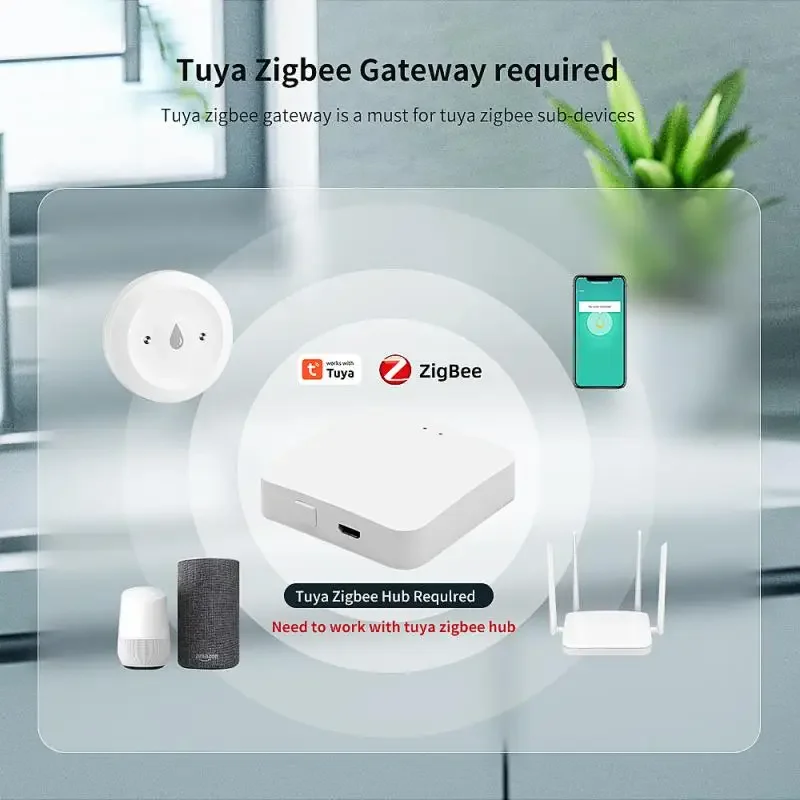 For Tuya Zigbee Smart Water Le - Smart Home Water Level Sensor review and price