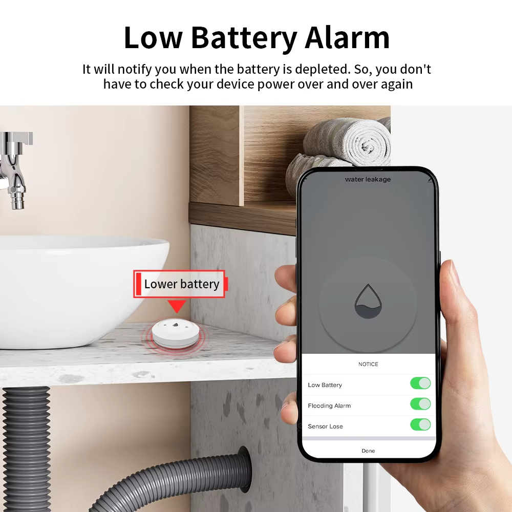 For Tuya Zigbee Smart Water Le - Smart Home Water Level Sensor review and price