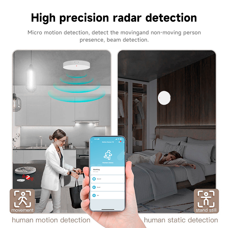 Tuya Zigbee 3.0 24GHz MmWave H - Smart Home Villa review and price