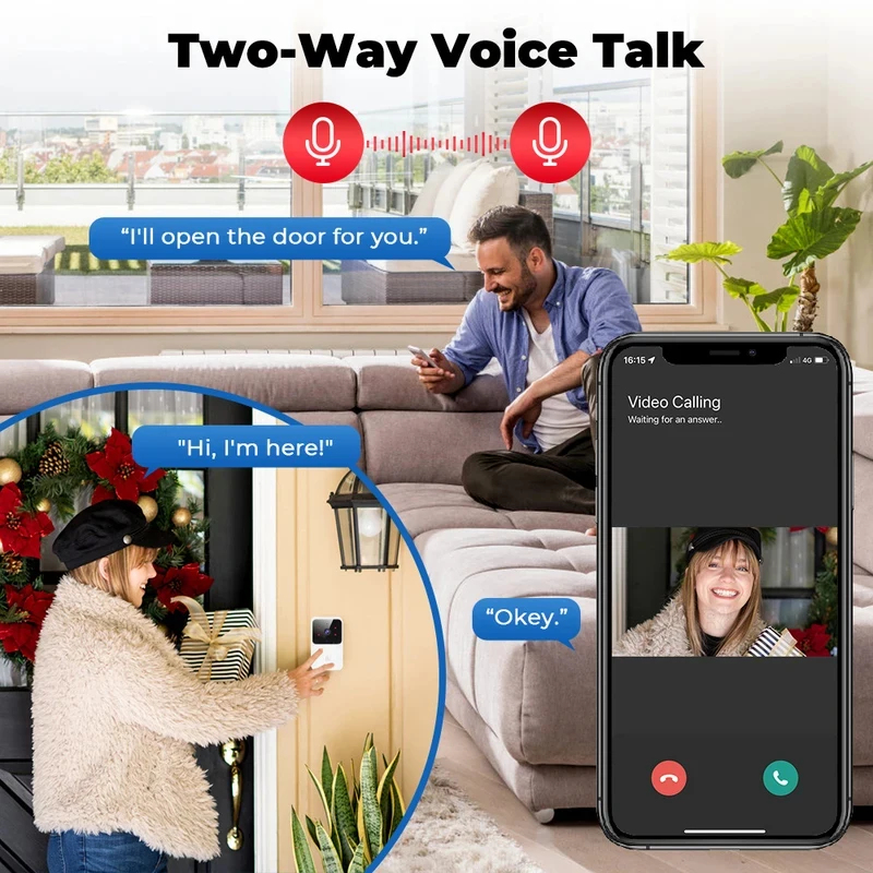 Smart Home WiFi Video Doorbell - Smart Home Video Doorbell review and price