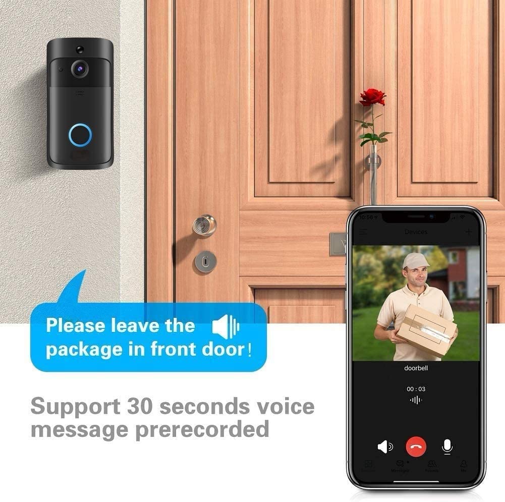 Video Doorbell Camera HD WiFi  - Smart Home Video Doorbell review and price