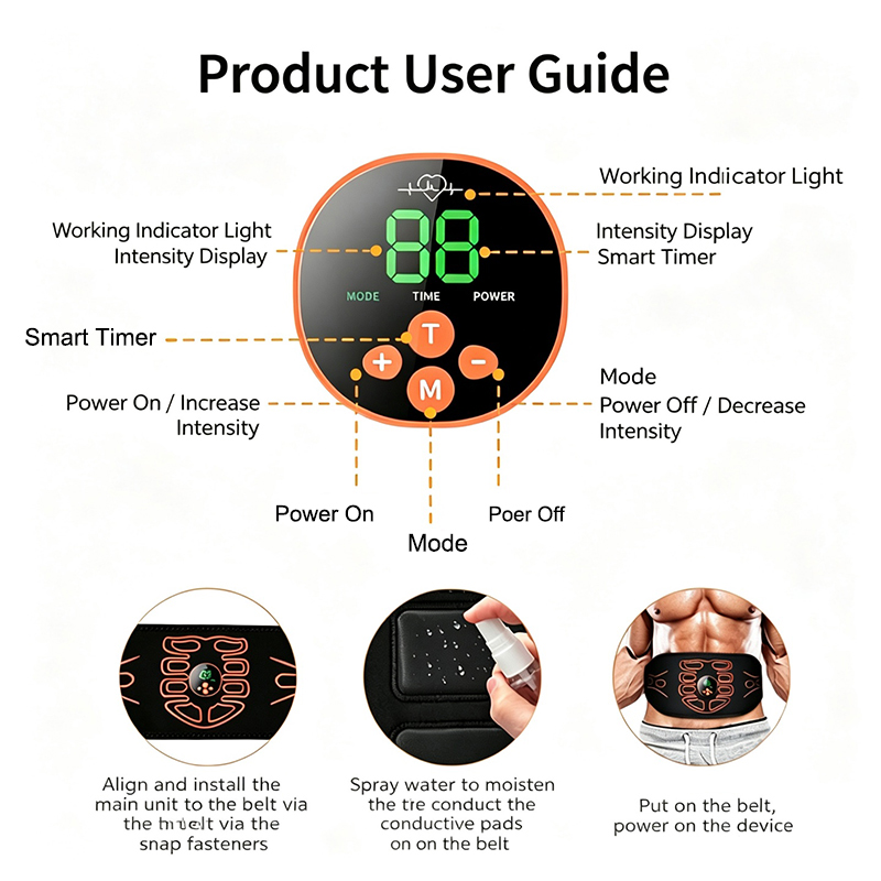 Abdominal Toning Belt Smart Ab - Smart Home Appliances review and price