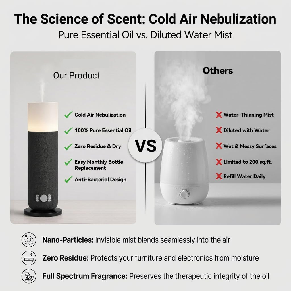 NAMSTE 120ML Tower Scent Diffu - Smart Home Fragrance Diffuser review and price