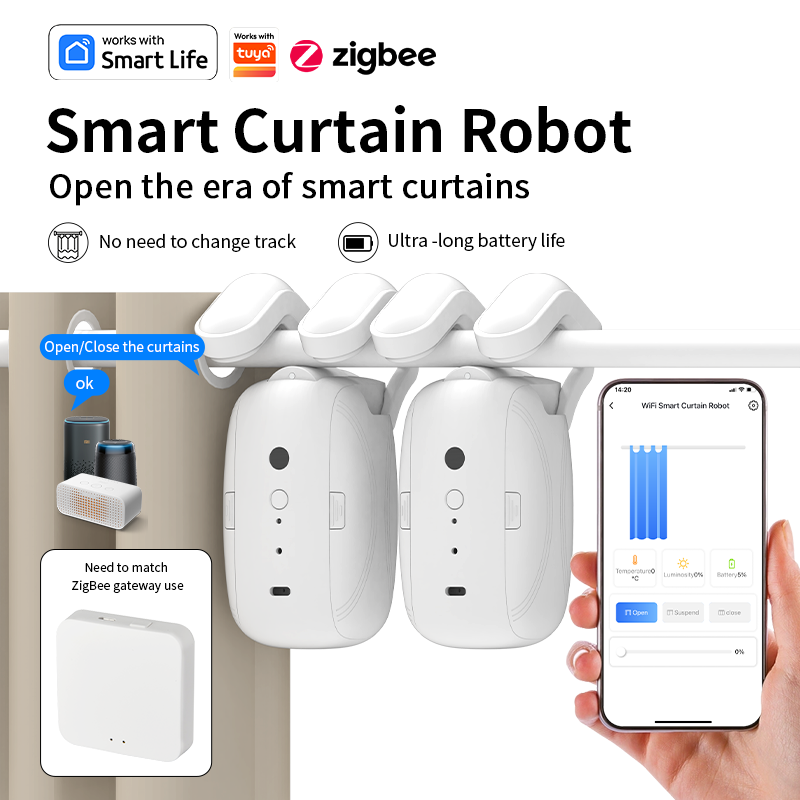 Zigbee Smart Curtain Driver Ro - Smart Home Appliances review and price