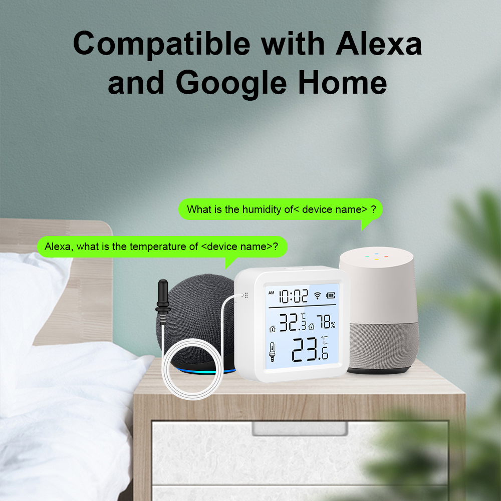 WiFi Humidity Temperature Sens - Smart Home Wiz review and price