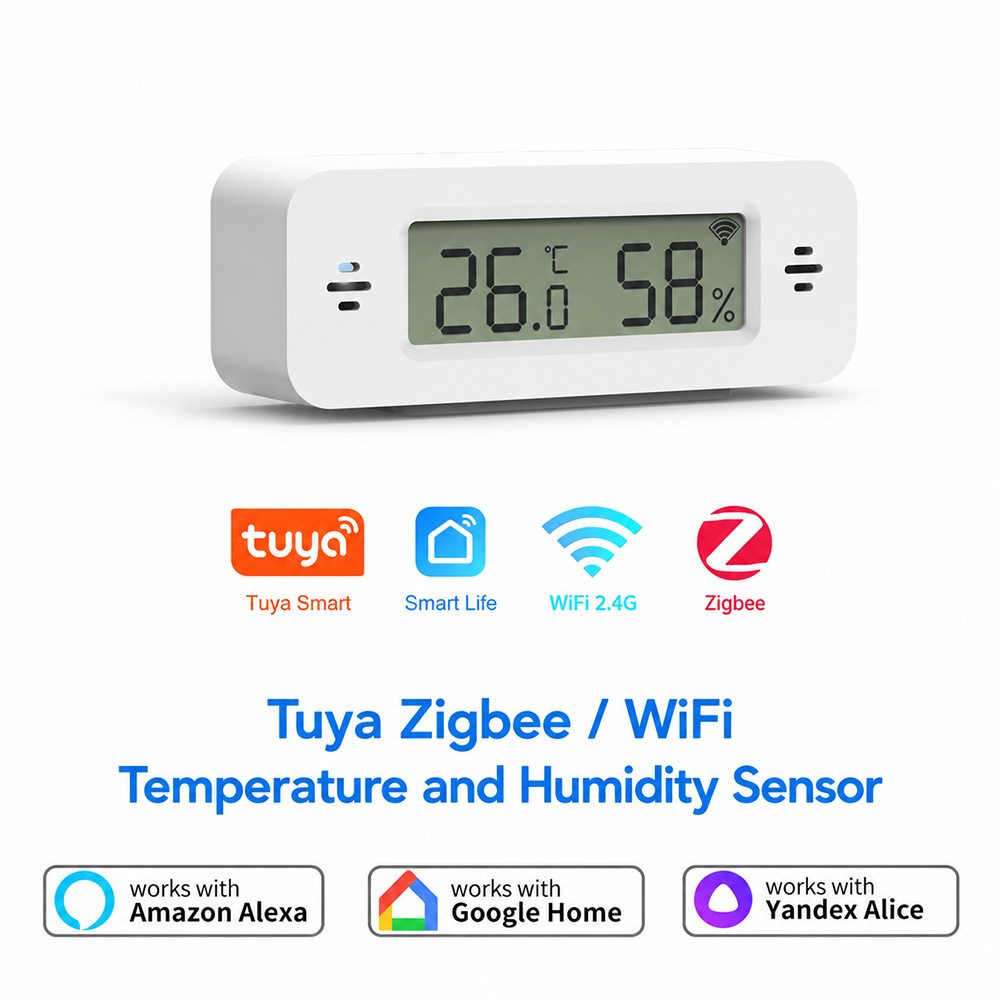 Tuya Zigbee WiFi Mini Temp & H - Smart Home Simple review and price