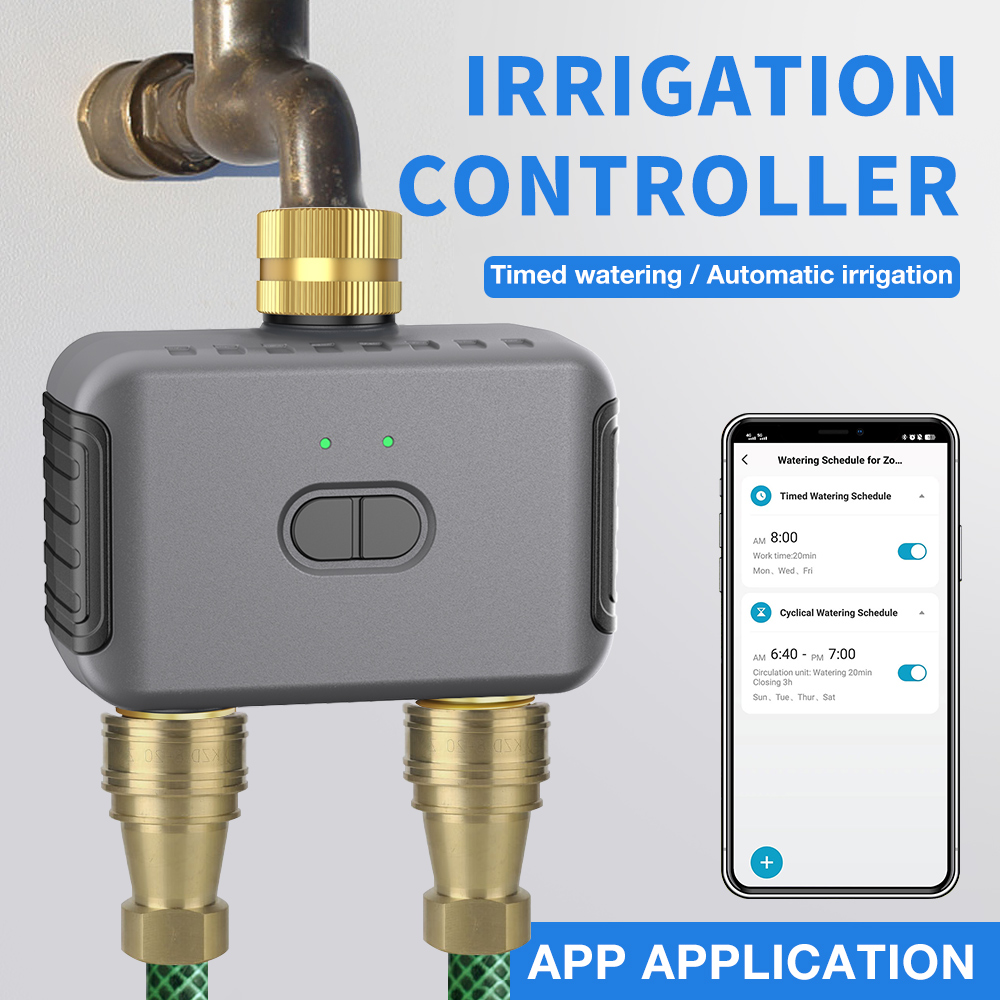 Tuya 2 Zone Watering Timer Gar - Smart Home Appliances review and price