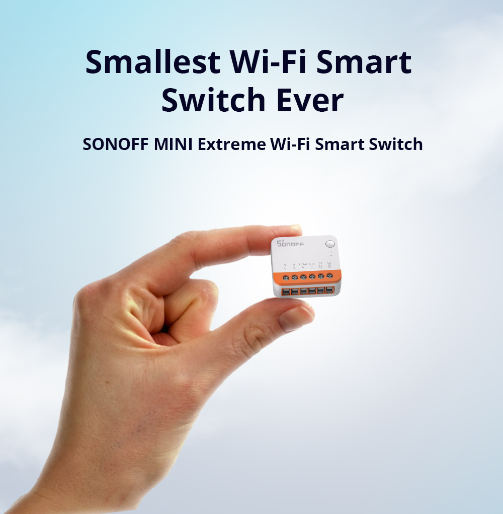 Sonoff Mini R4 Extreme Wifi Sm - Smart Home Wiz review and price