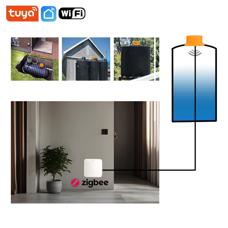 ME201WZ Wireless Zigbee Tuya M - Smart Home Water Level Sensor review and price