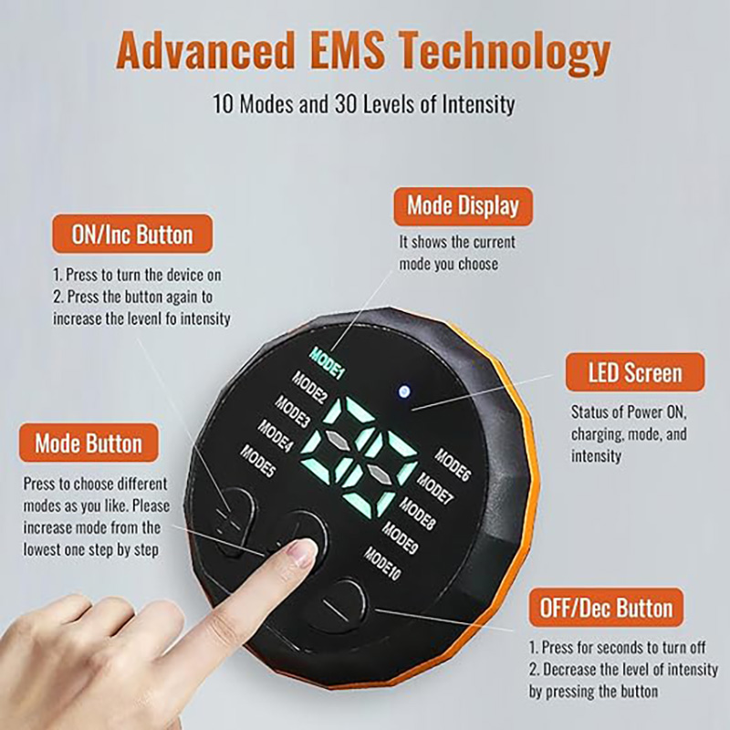 USB Recharge EMS Muscle Toner  - Smart Home Usb review and price